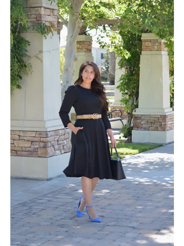Puff Sleeve Capri Dress