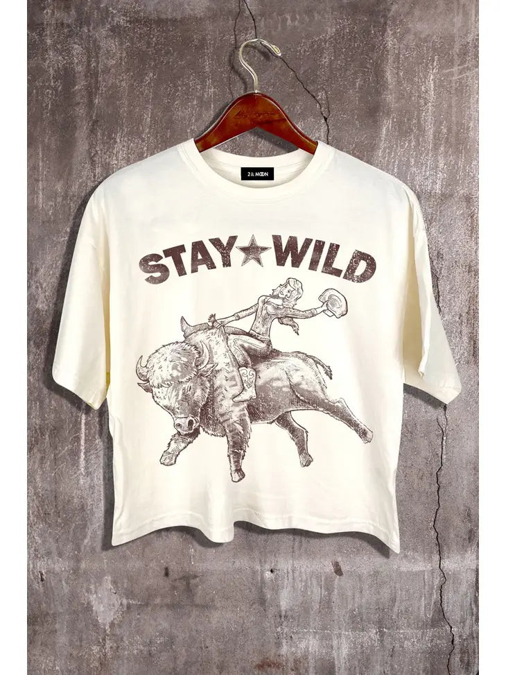 Stay Wild Crop