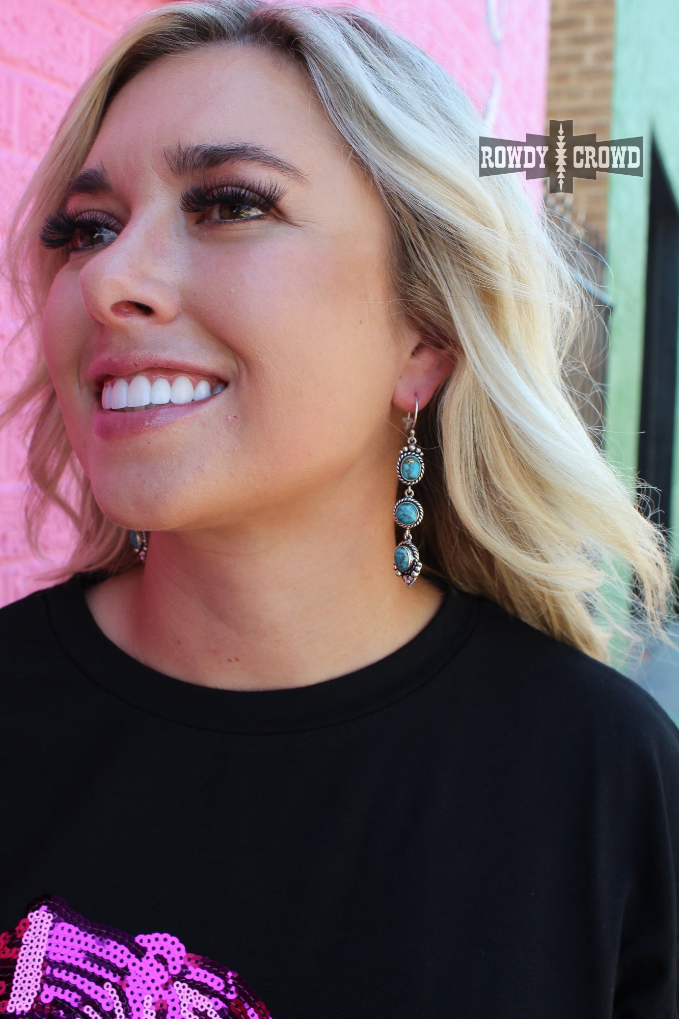 Western Accessories, Western Jewelry, Earrings for Women, Southwestern Jewelry, Western Jewelry Wholesale, Cowgirl Jewelry, Western Wholesale, Wholesale Accessories, Wholesale Jewelry, western boho earrings, silver and turquoise earrings, turquoise stone earrings, turquoise western earrings,  turquoise jewelry, turquoise earrings, western earrings, bar earring, real turquoise earring, real turquoise