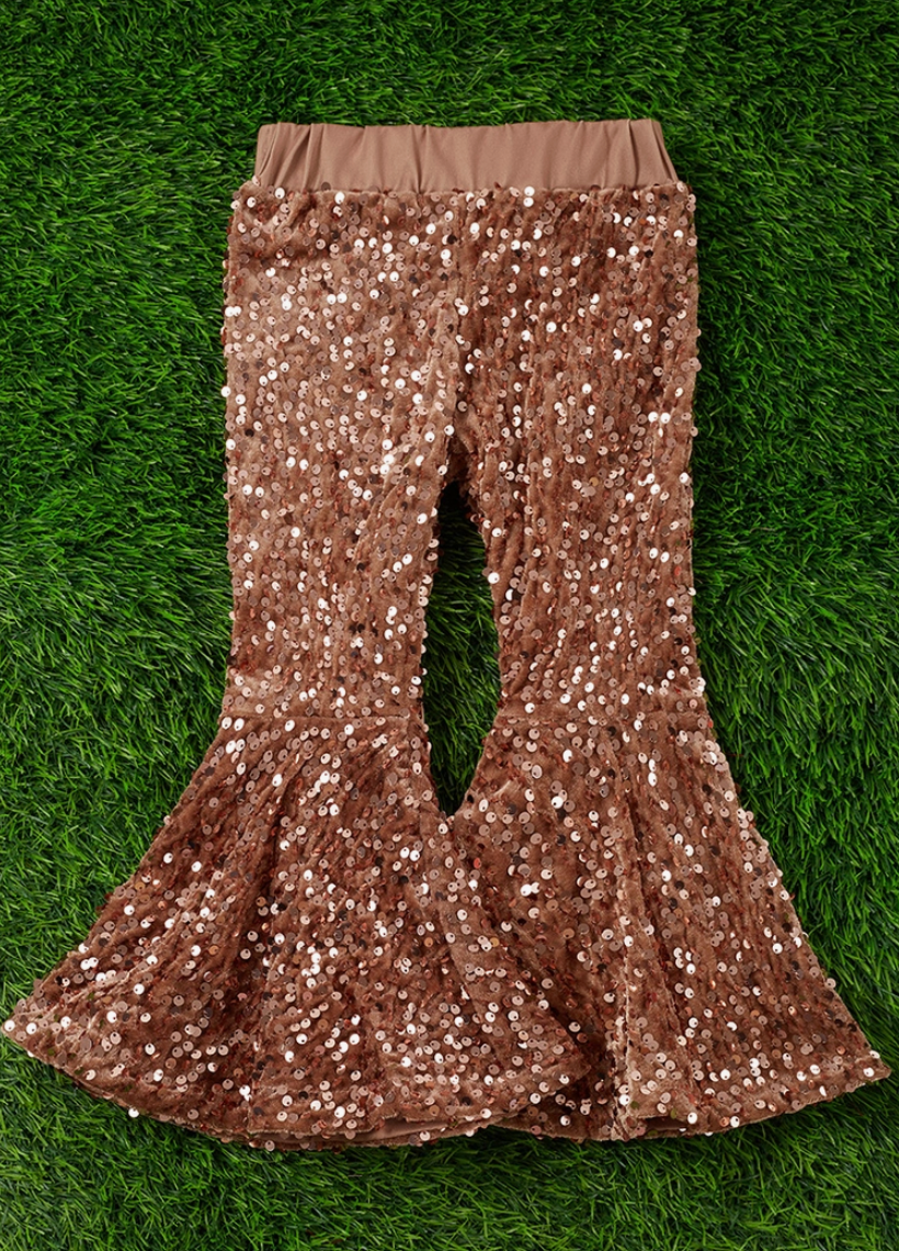 Sequin Bell Bottoms