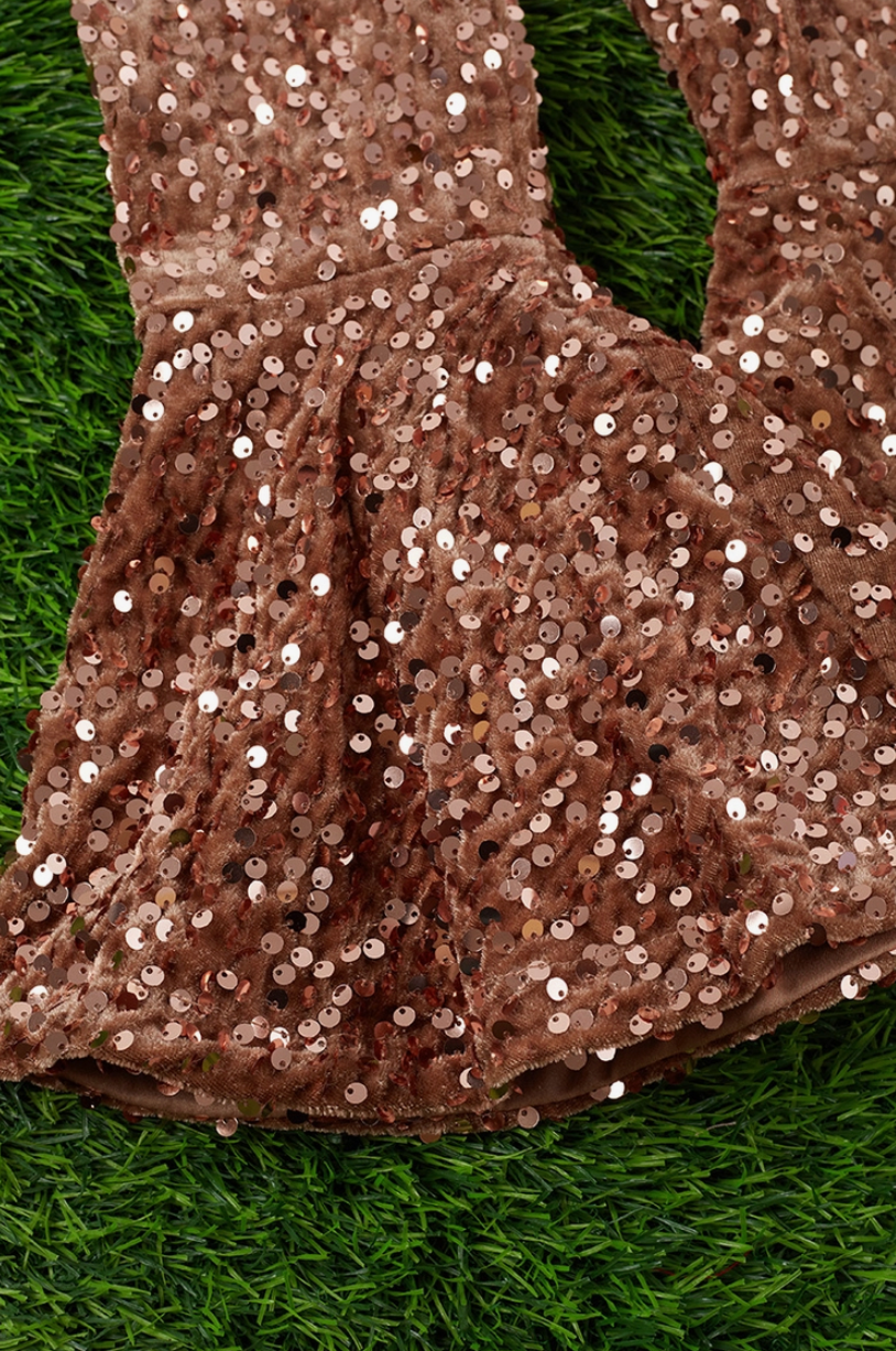 Sequin Bell Bottoms