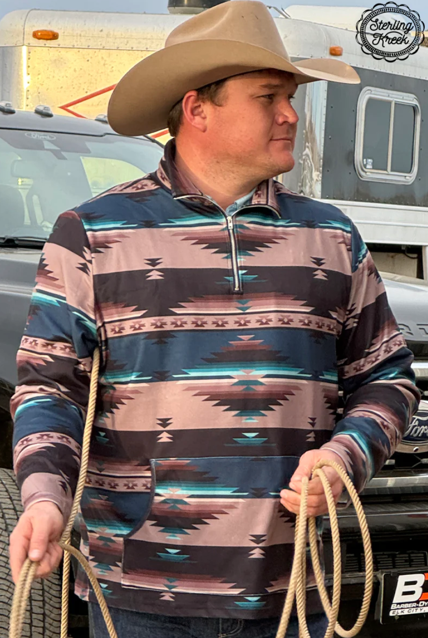 Men's Aztec Pullover