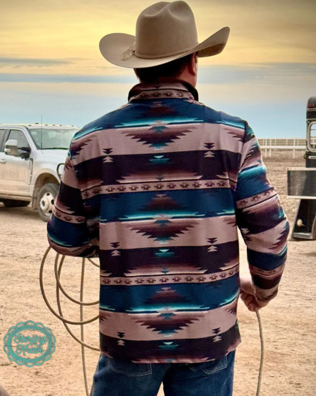Men's Aztec Pullover