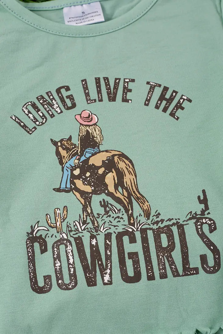 Long Live Cowgirls Tee