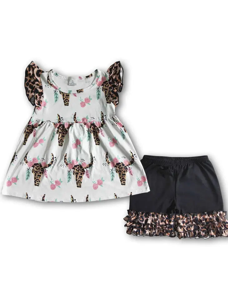Leopard Cow Set