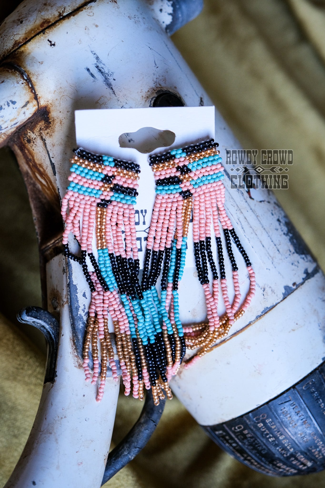 Western Accessories, Western Jewelry, Earrings for Women, Southwestern Jewelry, Western Jewelry Wholesale, Cowgirl Jewelry, Western Wholesale, Wholesale Accessories, Wholesale Jewelry, beaded earrings, beaded dangle earrings, western boho earrings,