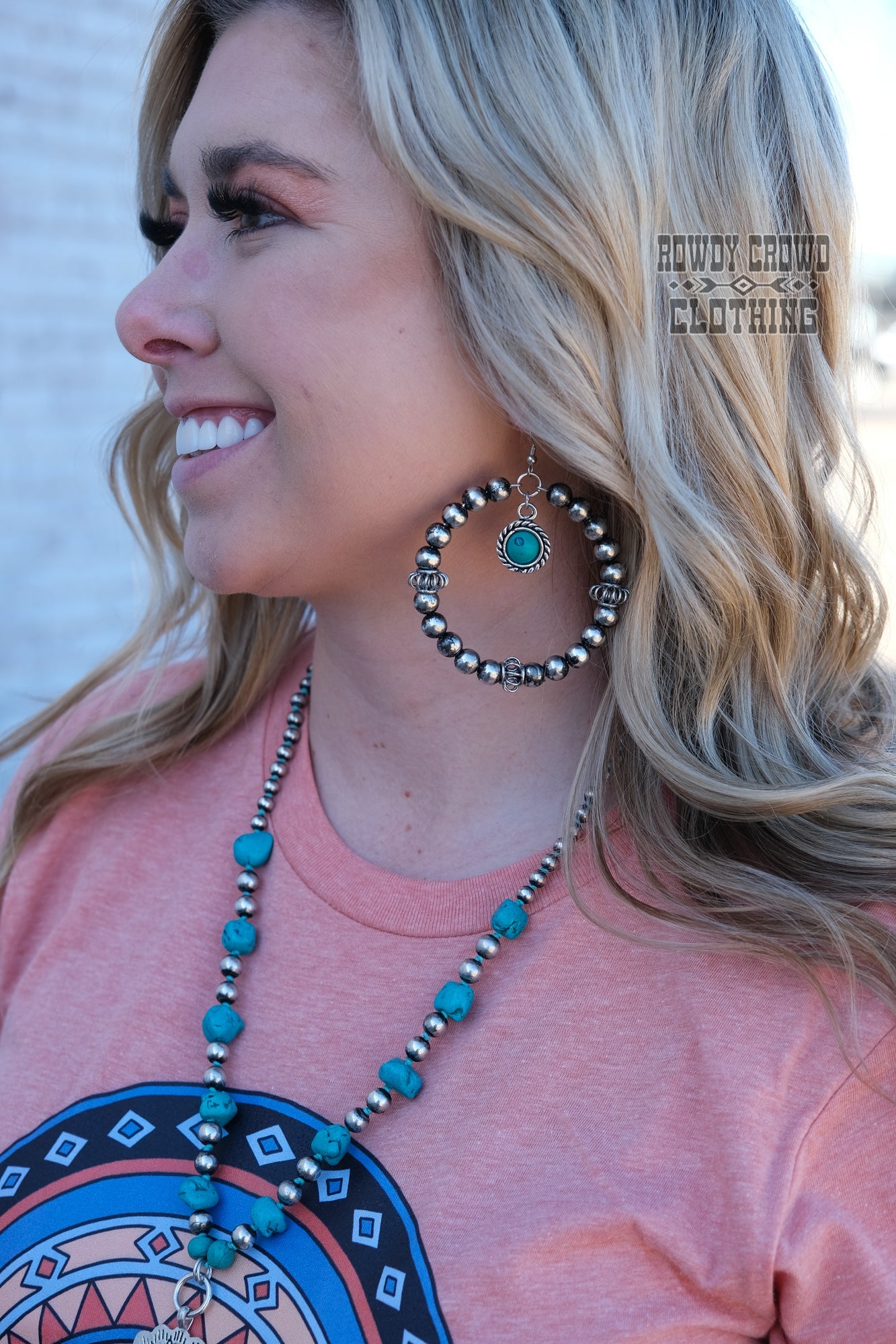  Western Accessories, Western Jewelry, Earrings for Women, Southwestern Jewelry, Western Jewelry Wholesale, Cowgirl Jewelry, Western Wholesale, Wholesale Accessories, Wholesale Jewelry, womens western earrings, turquoise hoop earrings, western boho earrings, western hoop earrings