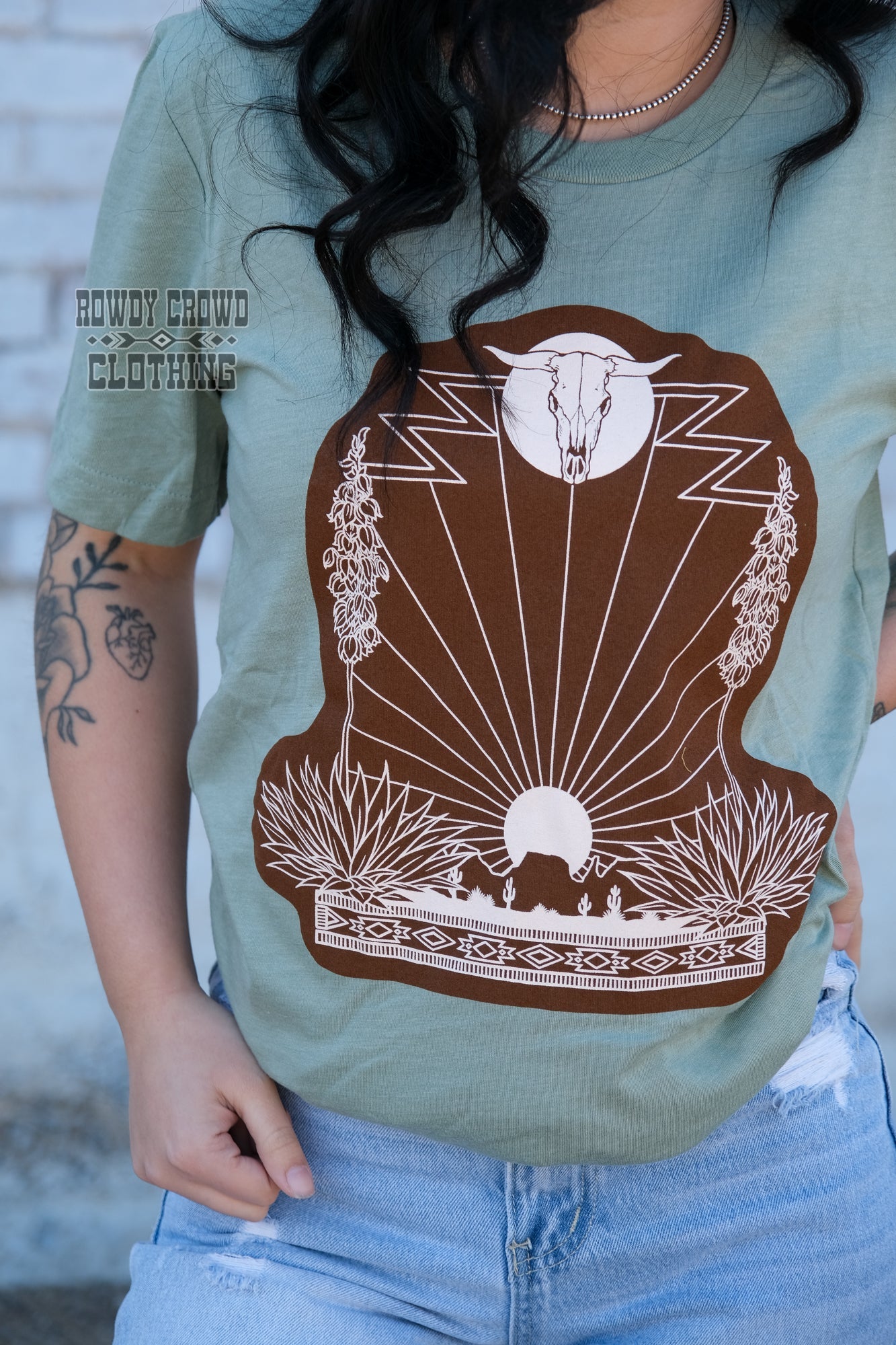 Western Graphic Tee, Western Apparel, Western Wholesale, Western Boutique, Wholesale Clothing, Desert Scene Graphic Tee, Desert Graphic Tee