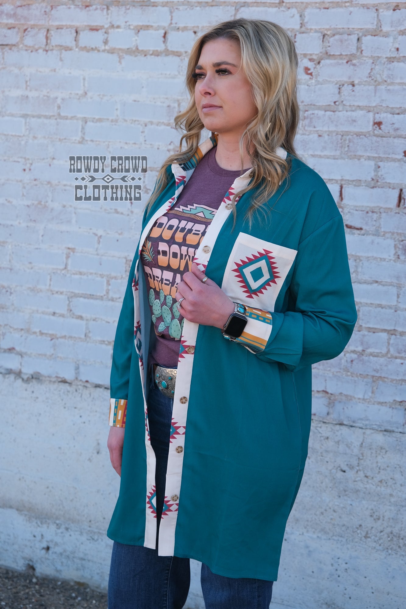 Western Apparel, Western Dresses, Duster, Western Fashion, Western Boutique, Western Wholesale, cowgirl dress, western outfits, western attire, western style dress, western style duster, wholesale clothing, aztec print clothing, aztec print dress