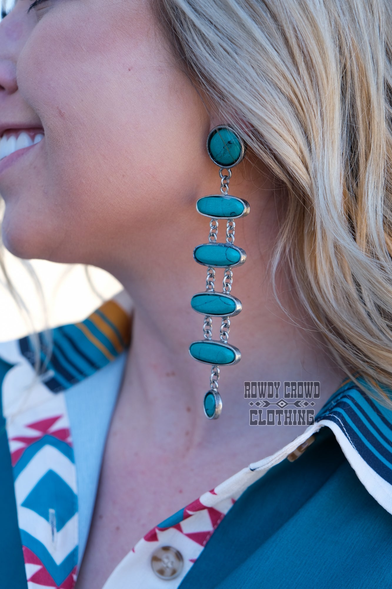 Western Accessories, Western Jewelry, Earrings for Women, Southwestern Jewelry, Western Jewelry Wholesale, Cowgirl Jewelry, Western Wholesale, Wholesale Accessories, Wholesale Jewelry, western boho earrings, silver and turquoise earrings, turquoise stone earrings, turquoise bar earrings, turquoise jewelry, turquoise earrings, western earrings