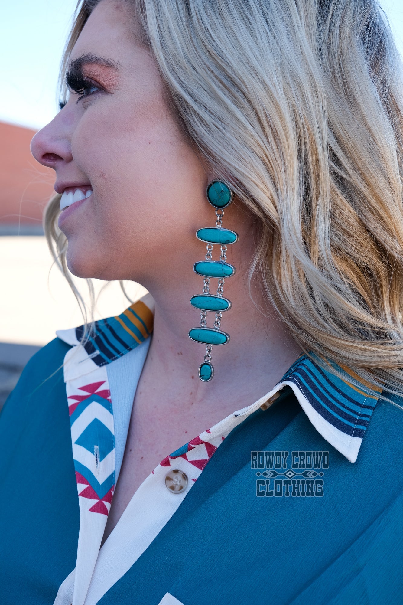 Western Accessories, Western Jewelry, Earrings for Women, Southwestern Jewelry, Western Jewelry Wholesale, Cowgirl Jewelry, Western Wholesale, Wholesale Accessories, Wholesale Jewelry, western boho earrings, silver and turquoise earrings, turquoise stone earrings, turquoise bar earrings, turquoise jewelry, turquoise earrings, western earrings