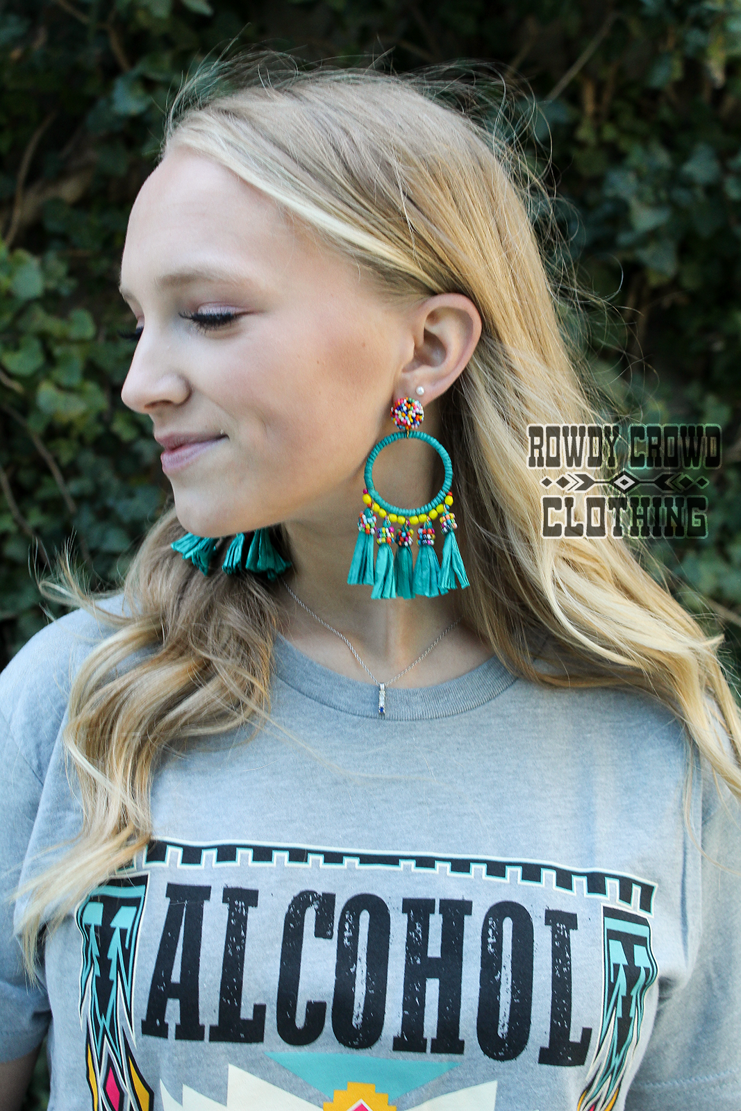 Sea Side Circle Earrings
