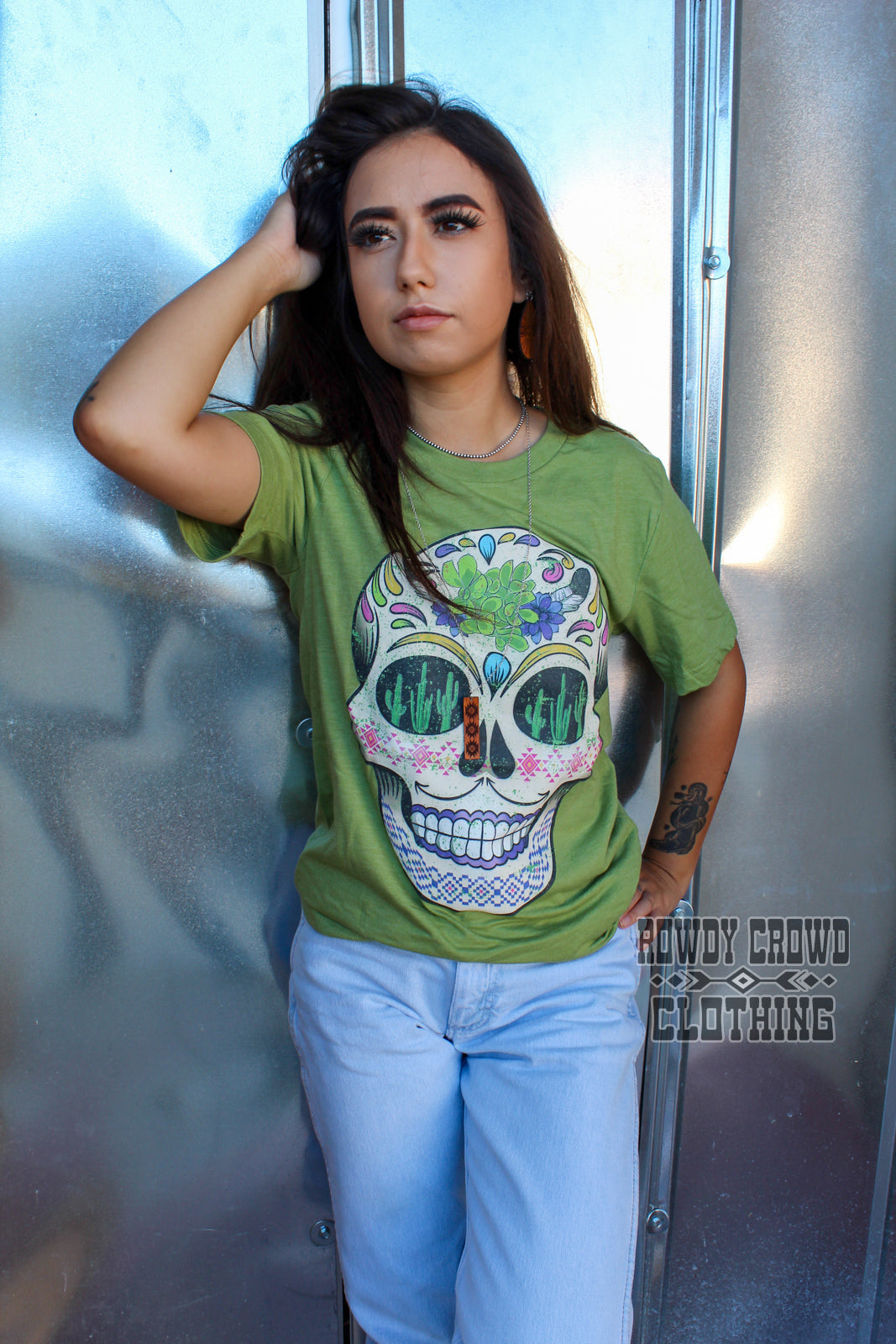 Saguaro Skull Tee