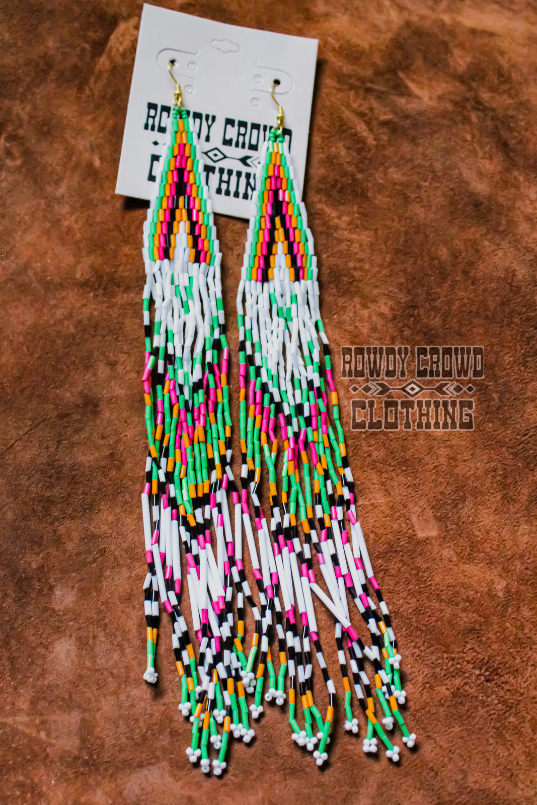 Western Accessories, Western Jewelry, Earrings for Women, Southwestern Jewelry, Western Jewelry Wholesale, Cowgirl Jewelry, Western Wholesale, Wholesale Accessories, Wholesale Jewelry, beaded earrings, beaded dangle earrings, western boho earrings,