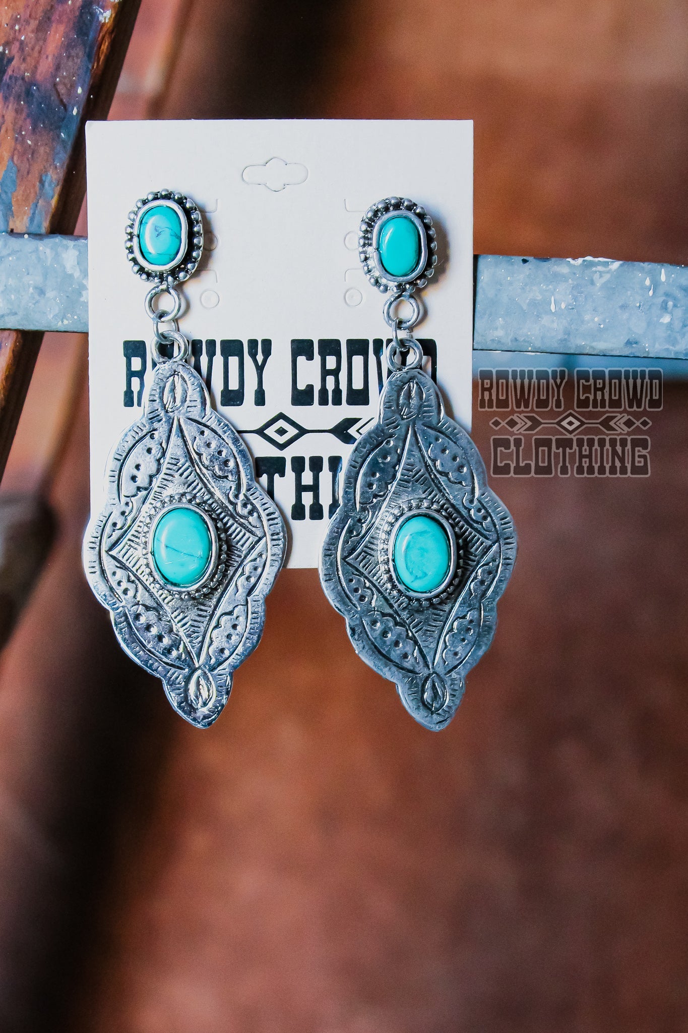  Western Accessories, Western Jewelry, Earrings for Women, Southwestern Jewelry, Western Jewelry Wholesale, Cowgirl Jewelry, Western Wholesale, Wholesale Accessories, Wholesale Jewelry, western boho earrings, silver and turquoise earrings, turquoise stone earrings, turquoise stamped earrings, turquoise jewelry, turquoise earrings, western earrings