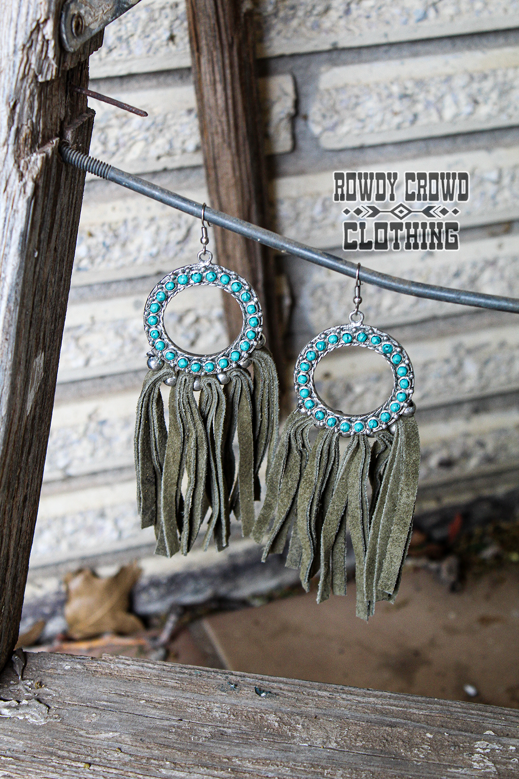Western Accessories, Western Jewelry, Earrings for Women, Southwestern Jewelry, Western Jewelry Wholesale, Cowgirl Jewelry, Western Wholesale, Wholesale Accessories, Wholesale Jewelry, fringe earrings, green, sage green