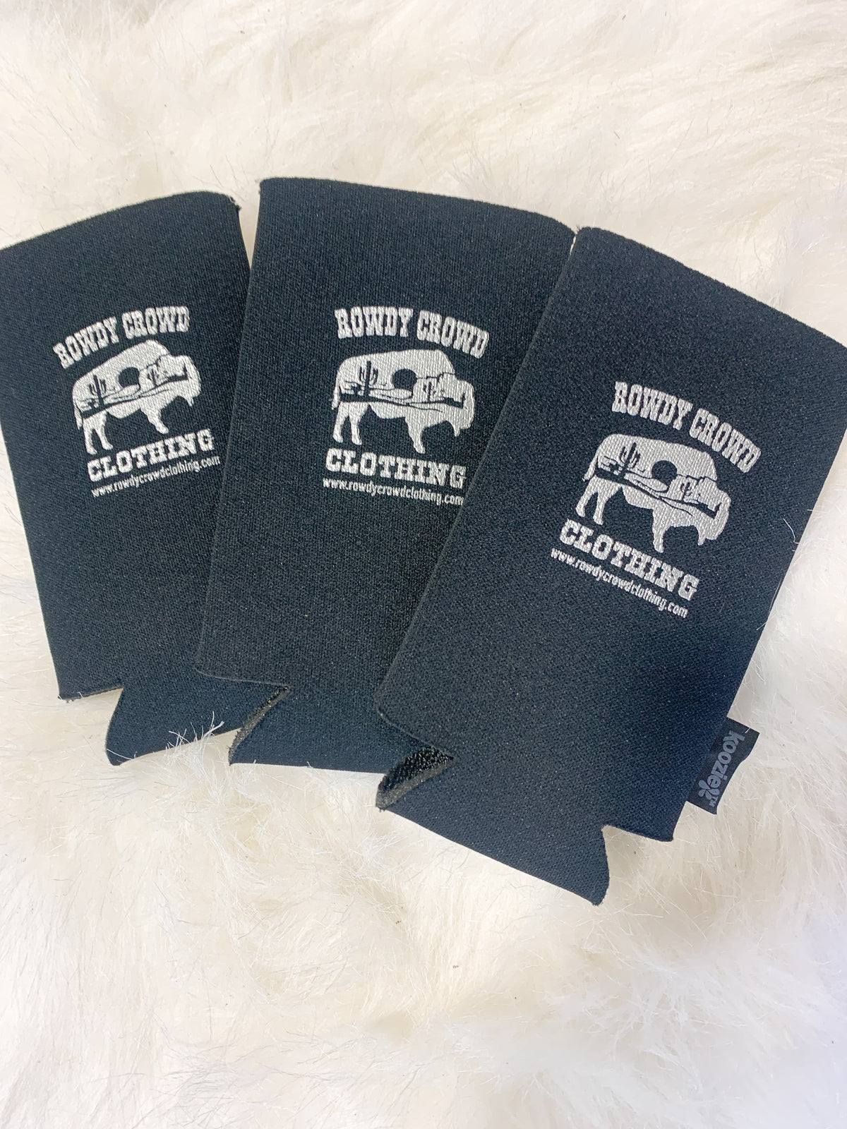 Slim Can Koozie- BLACK