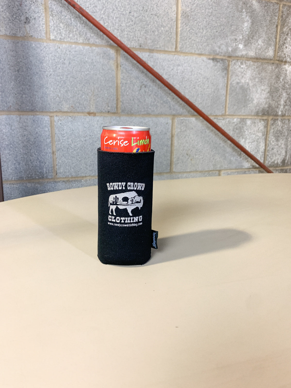 Slim Can Koozie- BLACK