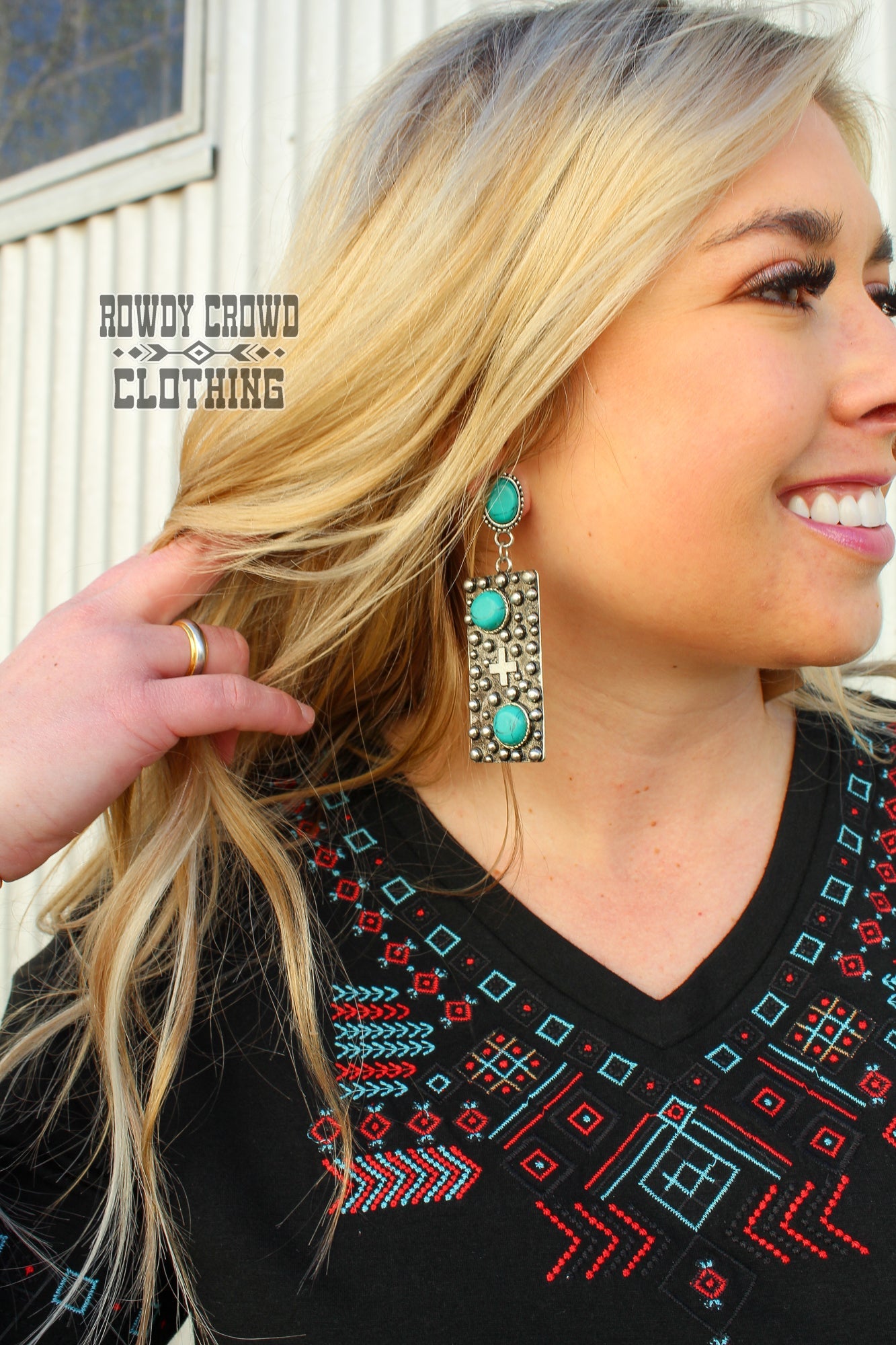 Western Accessories, Western Jewelry, Earrings for Women, Southwestern Jewelry, Western Jewelry Wholesale, Cowgirl Jewelry, Western Wholesale, Wholesale Accessories, Wholesale Jewelry, womens western earrings, turquoise earrings, western boho earrings, western concho earrings, concho jewelry, turquoise concho earrings
