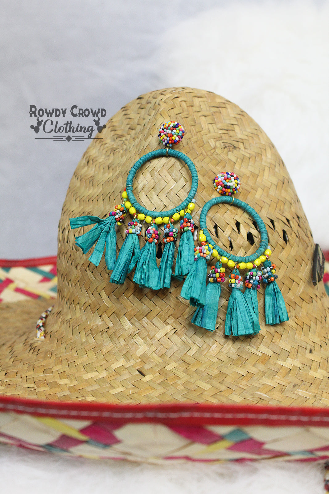 Sea Side Circle Earrings
