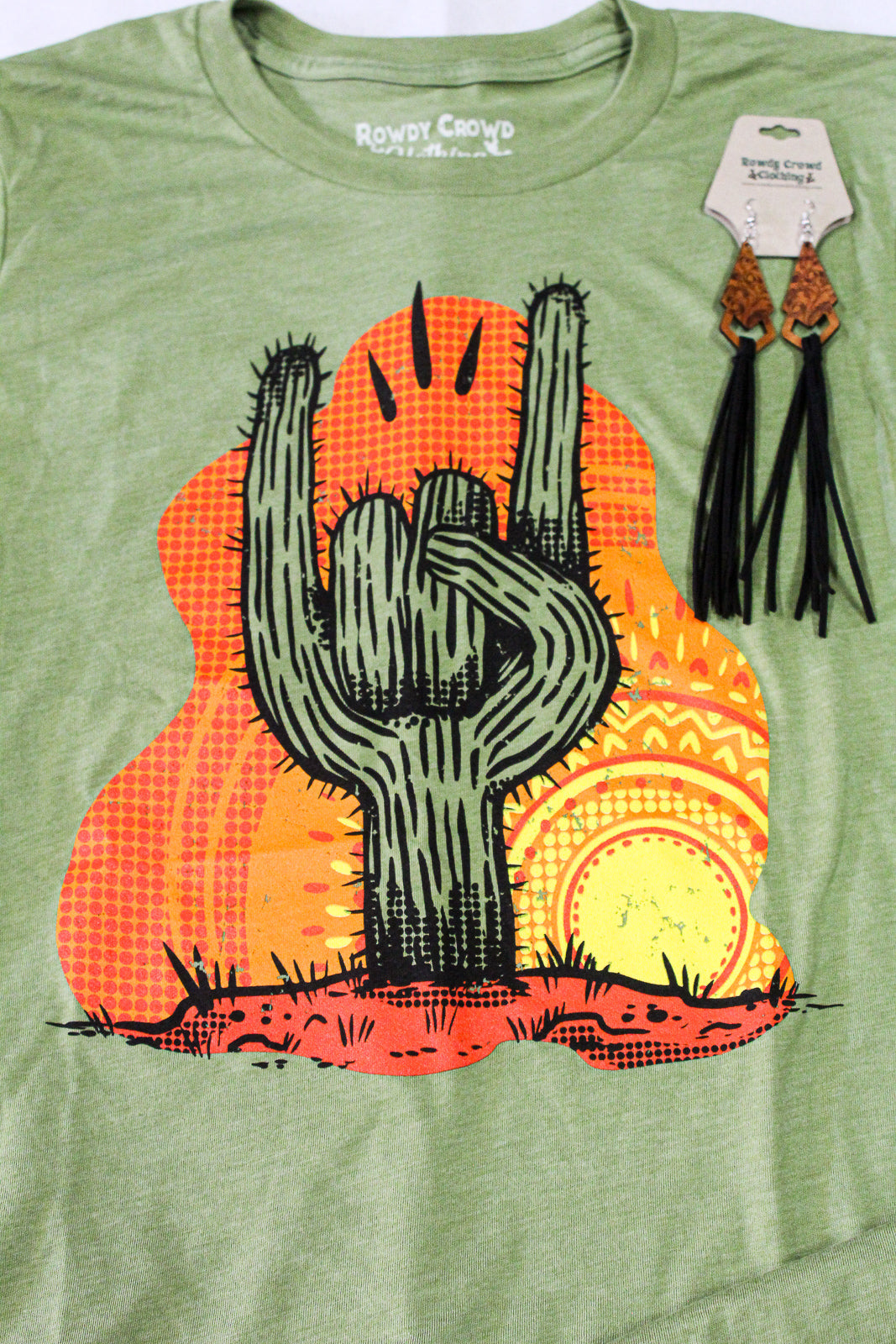 Rock On Cactus Tee