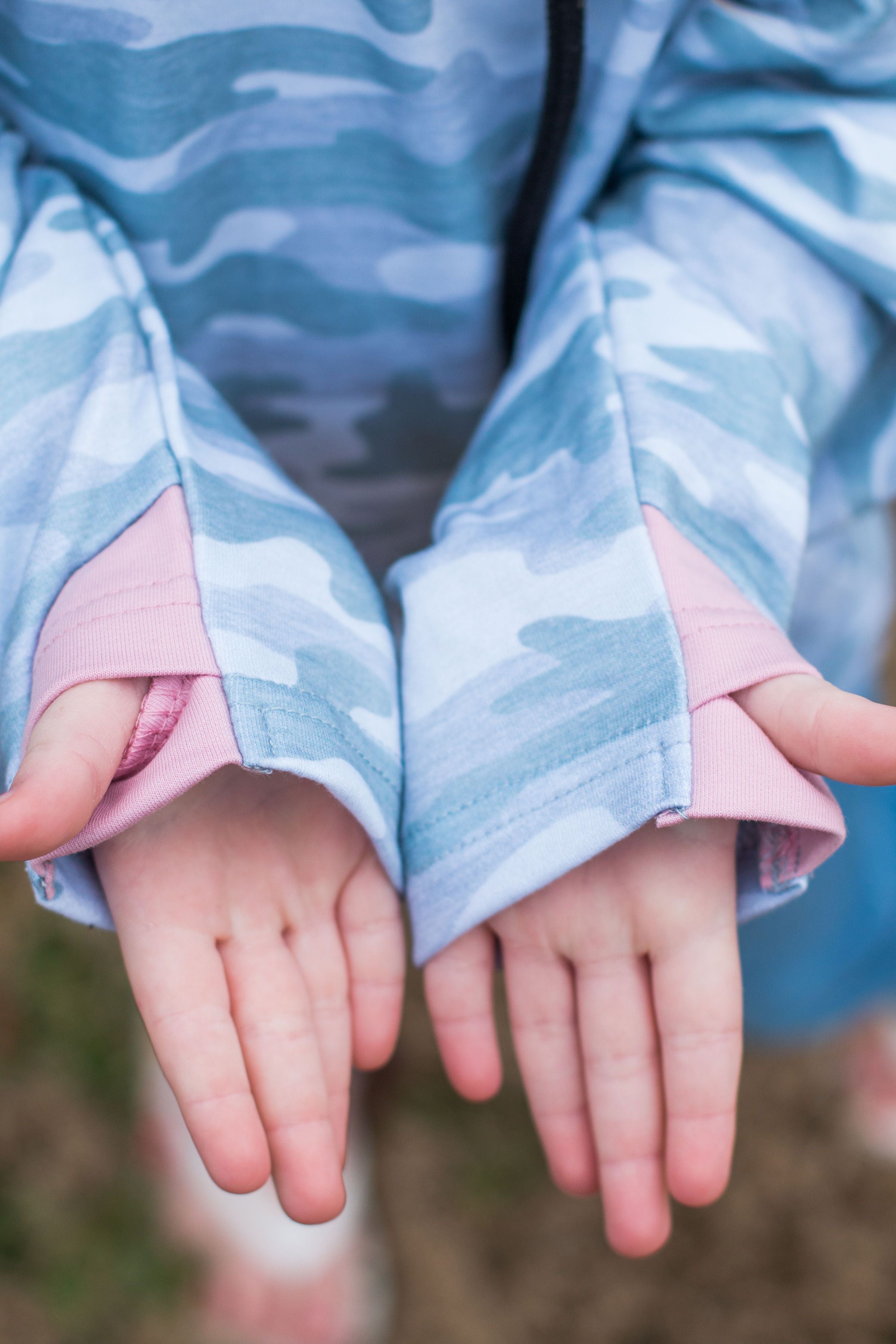 Monochrome Camo Hoodie Now Available in Kids!