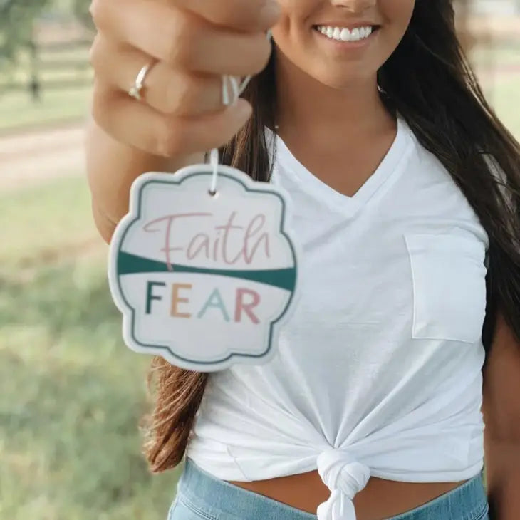 Faith Over Fear Air Freshener