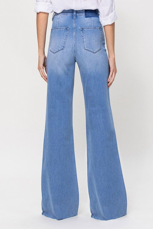 SUPER HIGH RISE WIDE LEG JEAN