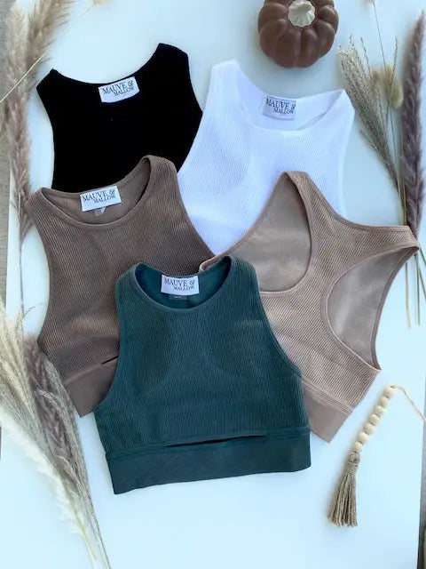 Slit Crop Top